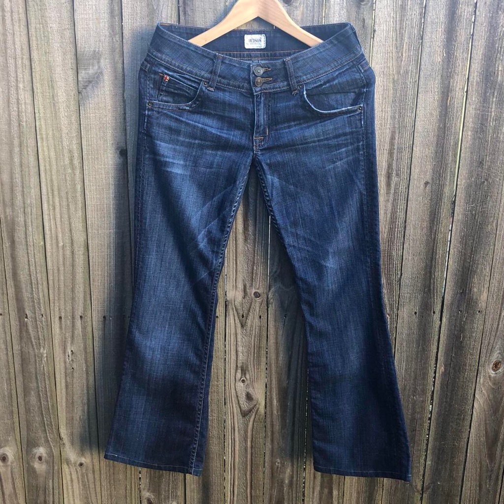 (Women’s Size: 27) Vintage Early 2000s / Y2k Hudson Signature Bootcut Jeans